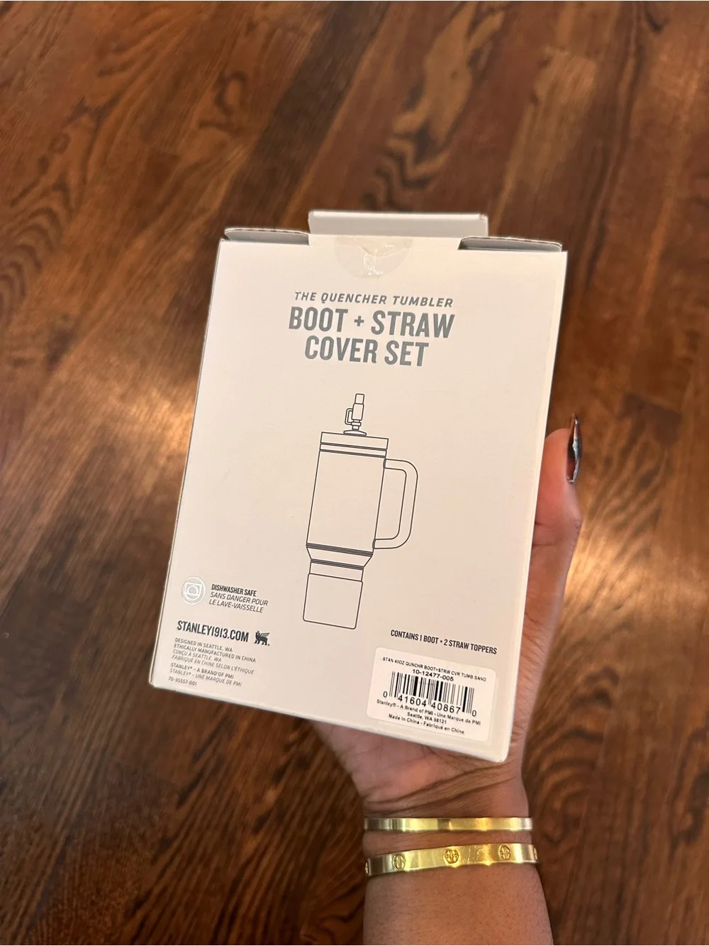 Stanley 40 oz Quencher Boot + Straw Cover Set - Sand
